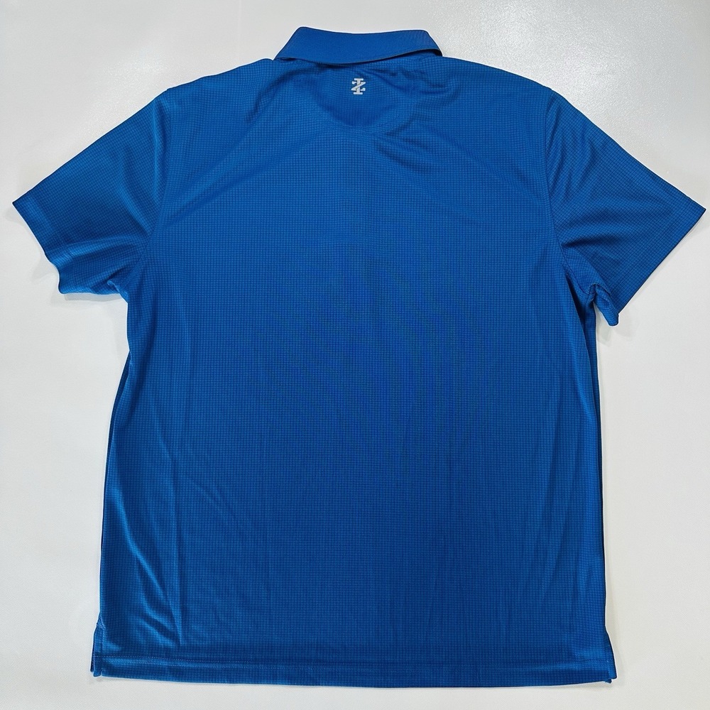 Izod Men's Golf Polo Shirt Size Large Royal‎ Blue - Picture 8 of 8